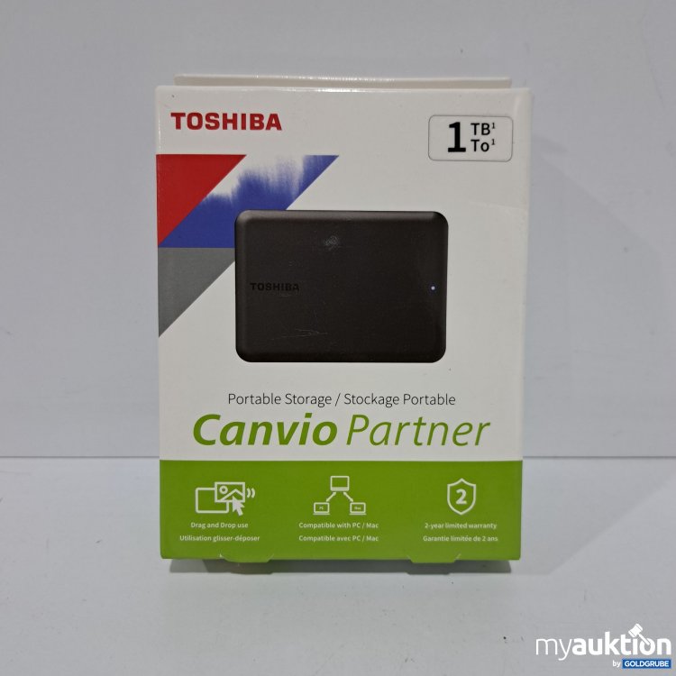 Artikel Nr. 816930 Artikel Nr. 816930: Toshiba Canvio Partner Portable Storage 1TB