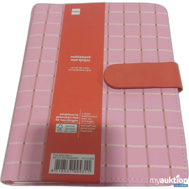 Artikel Nr. 882930: Hema Notizbuch A5