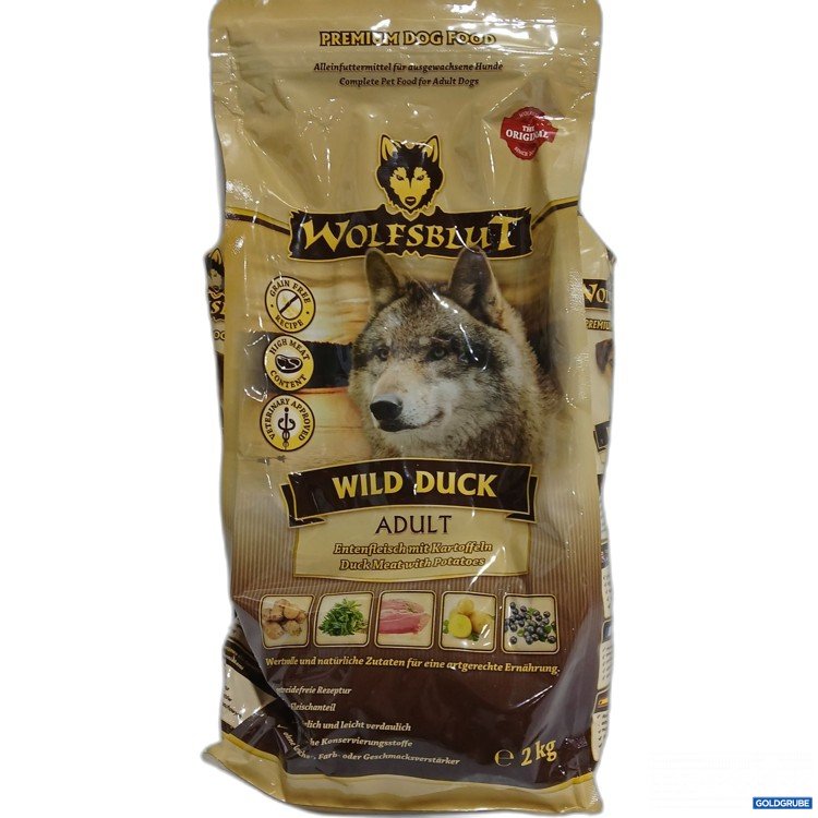 Artikel Nr. 891930: Wolfsblut Wild Duck Adult Entenfleisch mit Kartoffeln 2Kg