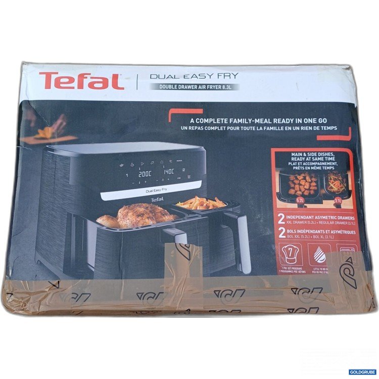 Artikel Nr. 960930: Tefal Dual Easy Fry Double Drawer Air Fryer 8,3L 