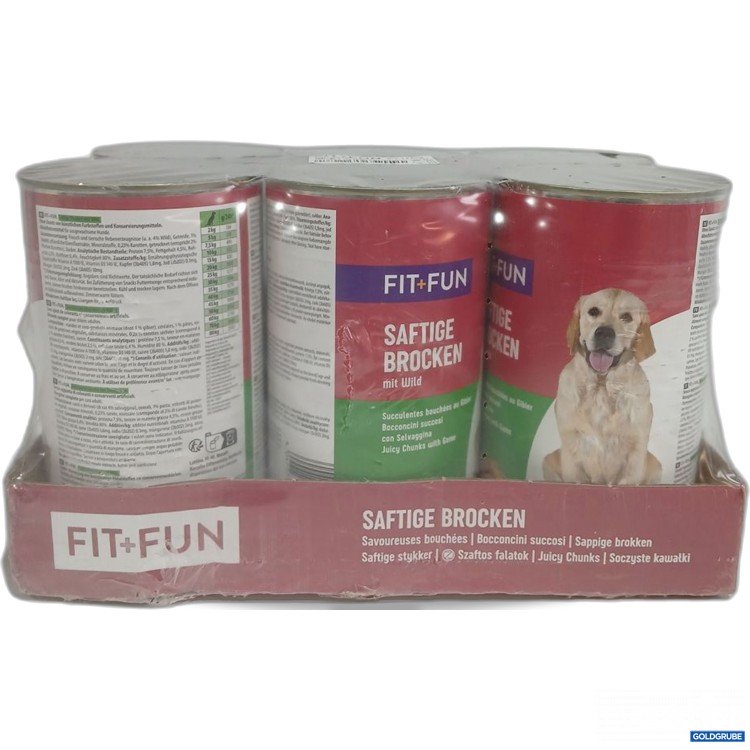 Artikel Nr. 973930 Artikel Nr. 973930: FIT+FUN Saftige Brocken mit Wild 6x1240g
