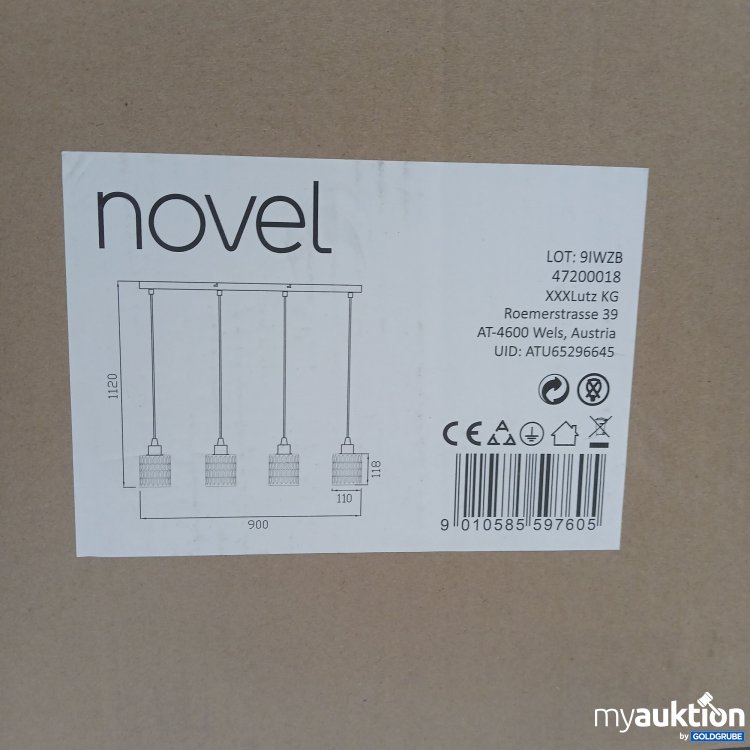 Artikel Nr. 978930 Artikel Nr. 978930: Novel Hängelampe 9IWZB 47200018