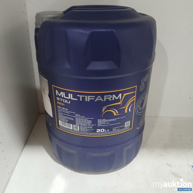 Artikel Nr. 982930: Multifarm Gear Oil STOU, 2501, SAE 10W-30, 20L