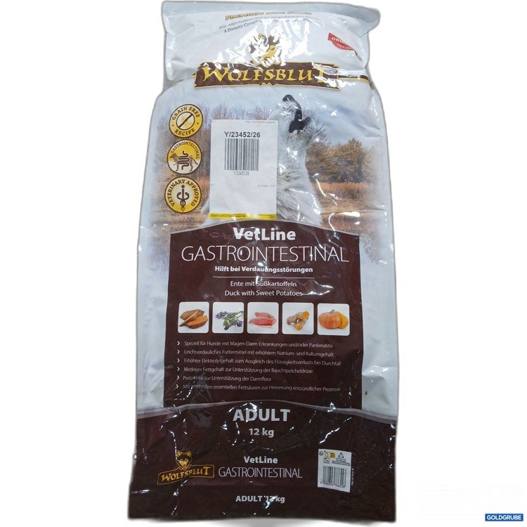 Artikel Nr. 990930 Artikel Nr. 990930: Wolfsblut VetLine Gastrointestinal Adult Hundefutter 12kg