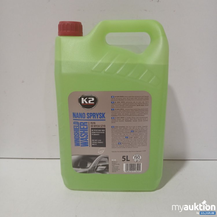 Artikel Nr. 445931 Artikel Nr. 445931: K2 Nano Sprysk Windshield Washer 5L