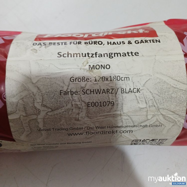 Artikel Nr. 446931 Artikel Nr. 446931: Floordirekt Schmutzfangmatte Mono 120x180cm schwarz