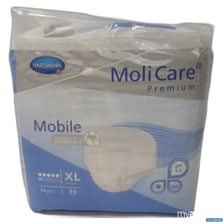 Artikel Nr. 467931 Artikel Nr. 467931: Hartmann MoliCare Premium Mobile XL 130-170 cm 14pcs