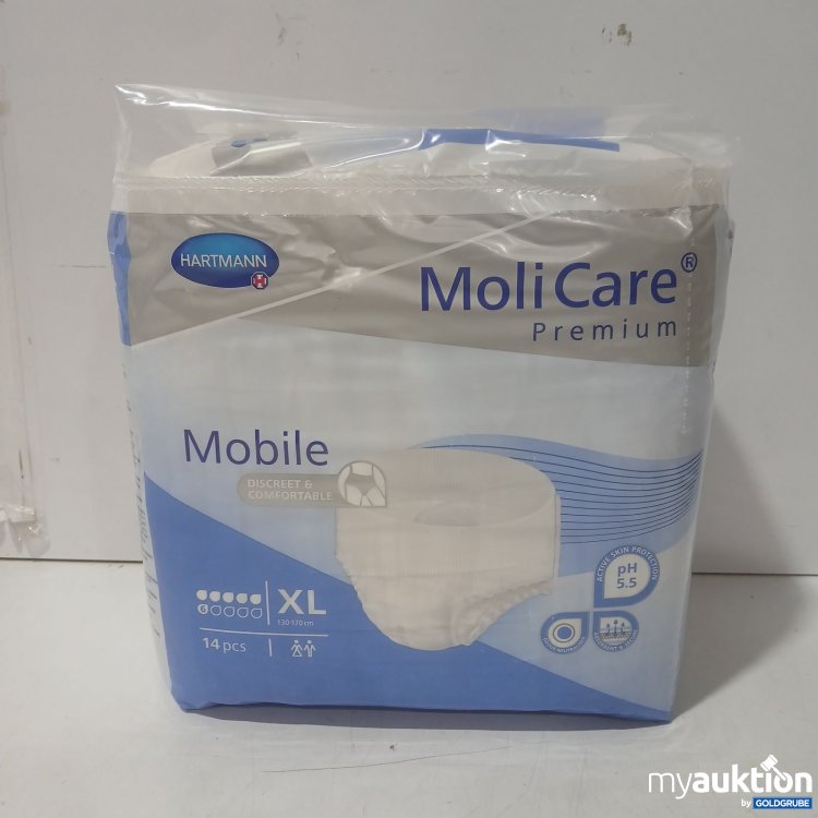 Artikel Nr. 467931 Artikel Nr. 467931: Hartmann MoliCare Premium Mobile XL 130-170 cm 14pcs