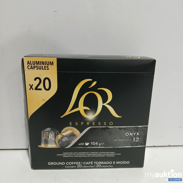 Artikel Nr. 478931: LOR Espresso 20 Stk Aluminium Kapseln 104g