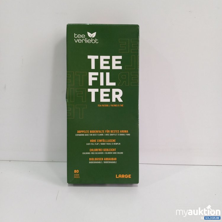 Artikel Nr. 821931 Artikel Nr. 821931: Tee verliebt Teefilter 80 Stk. Large