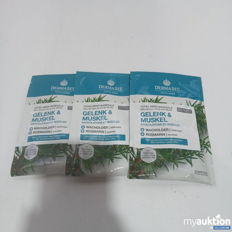 Artikel Nr. 865931: Dermasel Totes Meer Badesalz 3x80g