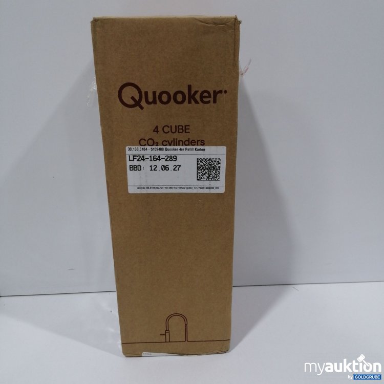 Artikel Nr. 881931: 4Stk Quooker Refill CO2 Cylinders 