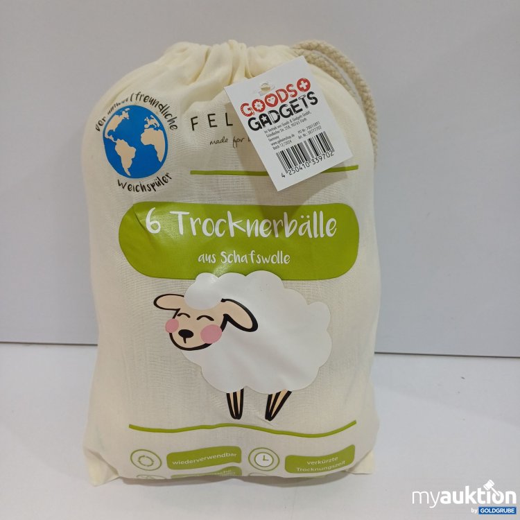 Artikel Nr. 894931: Feluna Trockenbälle 6Stk.