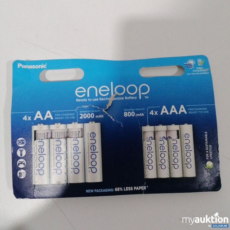 Artikel Nr. 897931 Artikel Nr. 897931: Panasonic Eneloop AAA 8Stk