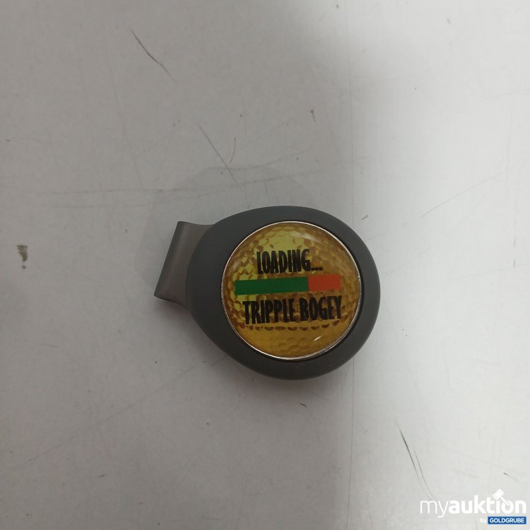 Artikel Nr. 971931 Artikel Nr. 971931: Pitchfix Hat Clip Grau mit Loading Tripple Bogey Aufschrift