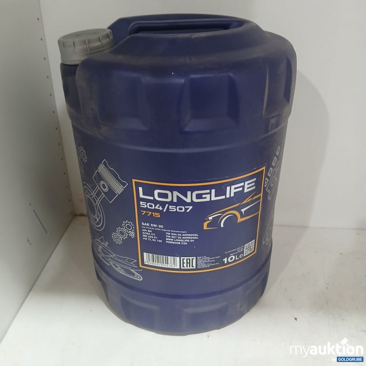 Artikel Nr. 982931: Longlife Gear Oil 504/507, 7715, SAE 5W-30, 10L