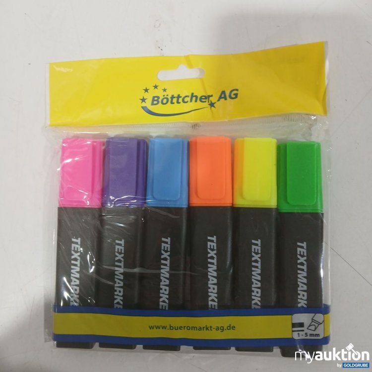 Artikel Nr. 441932 Artikel Nr. 441932: Böttcher AG Textmarker Set 6 Stück