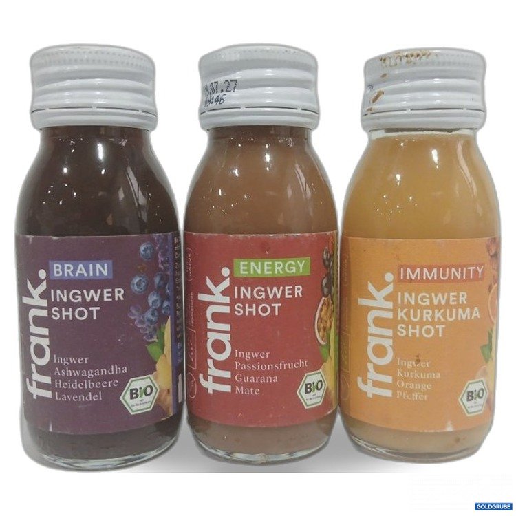 Artikel Nr. 461932: frank Ingwer Shot, Brain-Energy-Immunity, 3x60ml