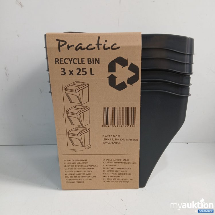 Artikel Nr. 462932: Practic Recycle Bin 3x25L