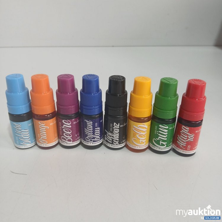 Artikel Nr. 840932 Artikel Nr. 840932: Belissia Lebensmittelfarben Starter Set 8x10ml