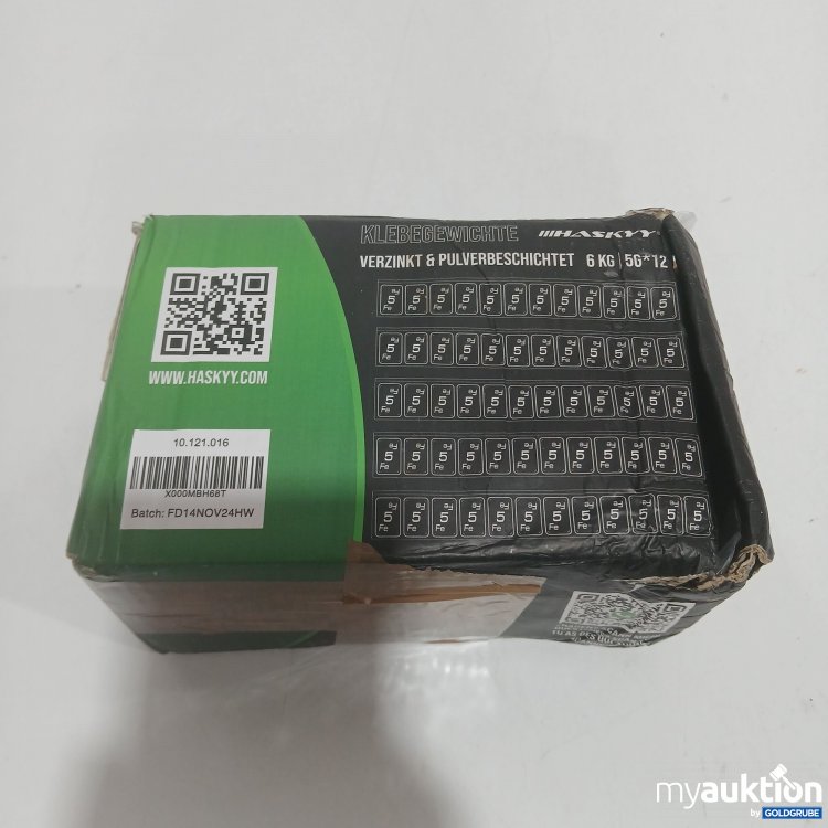 Artikel Nr. 871932 Artikel Nr. 871932: Haskyy Klebegewichte 6kg 5g x12