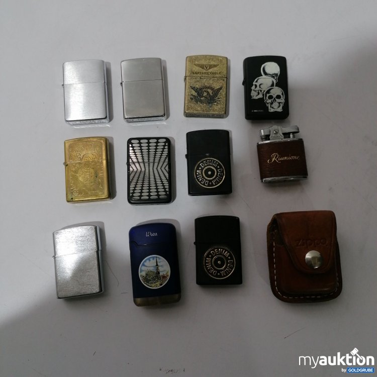 Artikel Nr. 881932 Artikel Nr. 881932: Diverses Zippo Set 11Stk + Zippotasche