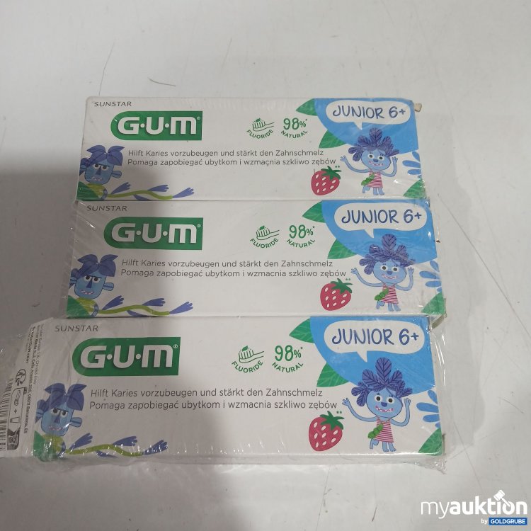Artikel Nr. 885932: Gum Junior 6+ Zahngel 3x50ml 
