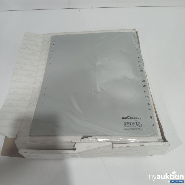 Artikel Nr. 893932: Durable Register A4 grau 