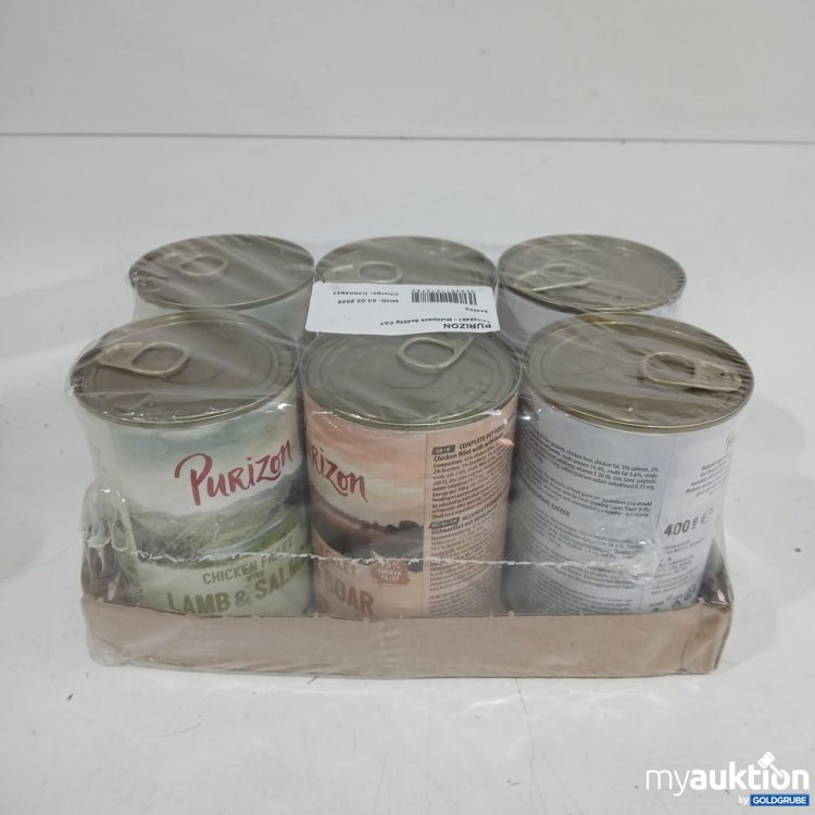 Artikel Nr. 973932 Artikel Nr. 973932: Purizon Katzenfutter Multipack 6x400 g