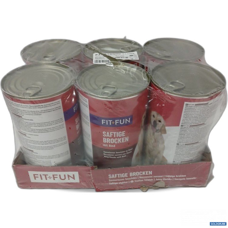Artikel Nr. 976932: FIT+FUN Saftige Brocken mit Rind 6x400 g