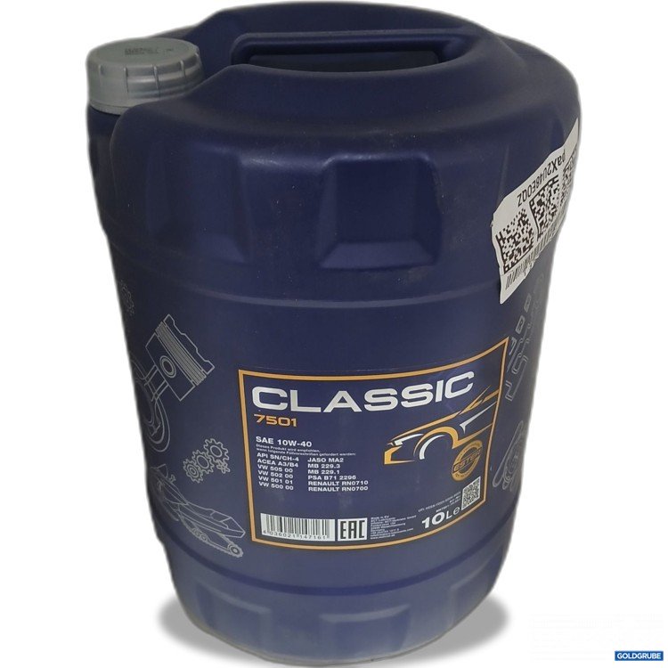 Artikel Nr. 982932: Classic Gear Oil 7501, SAE 10W-40, 10L