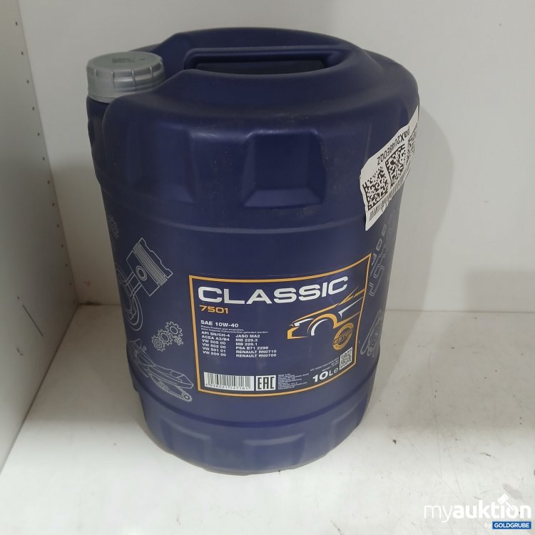 Artikel Nr. 982932: Classic Gear Oil 7501, SAE 10W-40, 10L