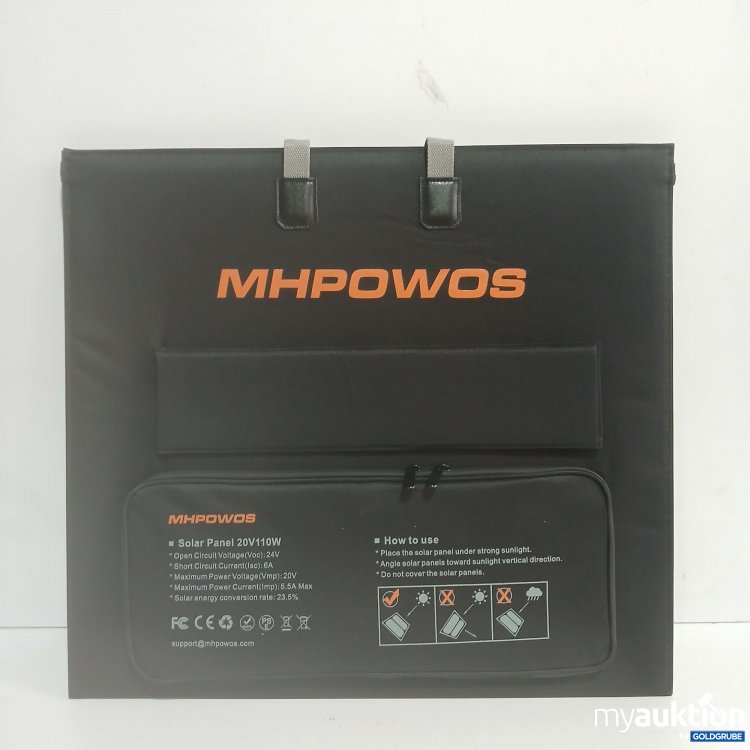 Artikel Nr. 983932: Mhpowos Solar Panel 20V110W ca. 108x59cm 