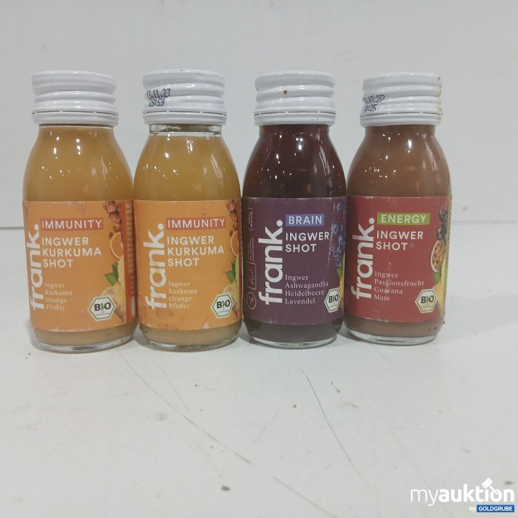 Artikel Nr. 461933: frank Ingwer Shot, Brain-Energy-2xImmunity, 4x60ml