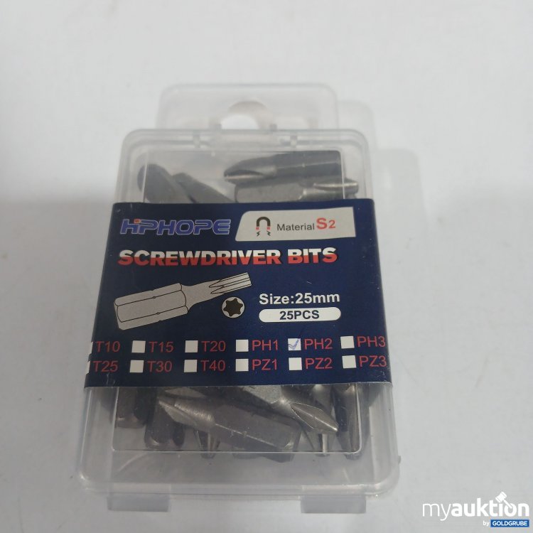 Artikel Nr. 812933 Artikel Nr. 812933: HPHOPE Screwdriver Bits 25mm 25Stk