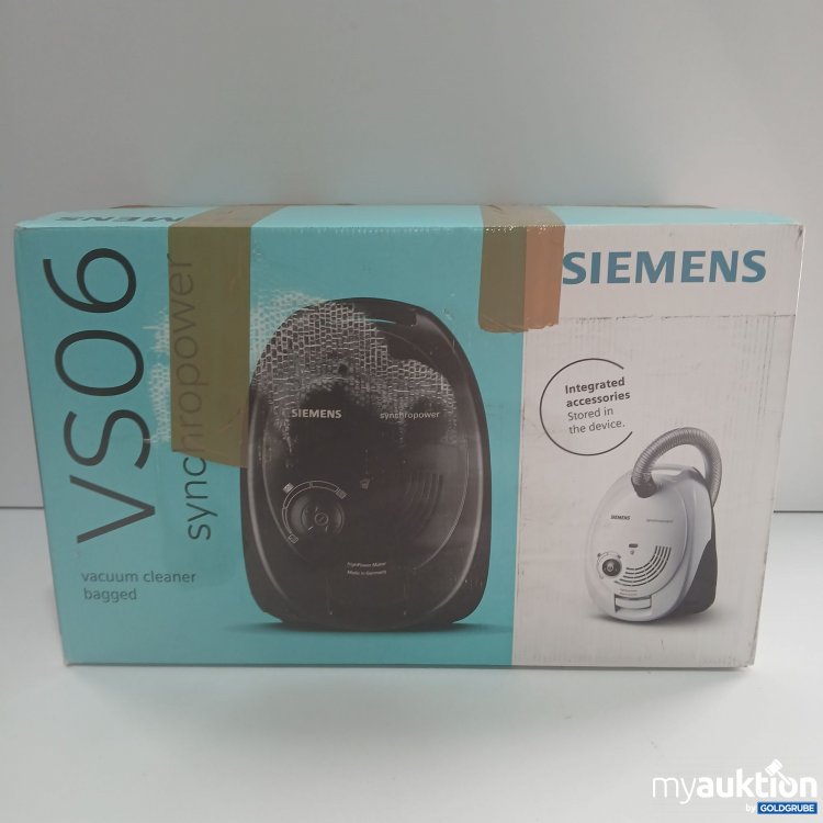 Artikel Nr. 832933 Artikel Nr. 832933: Siemens VS06 Staubsauger VS06WH1T
