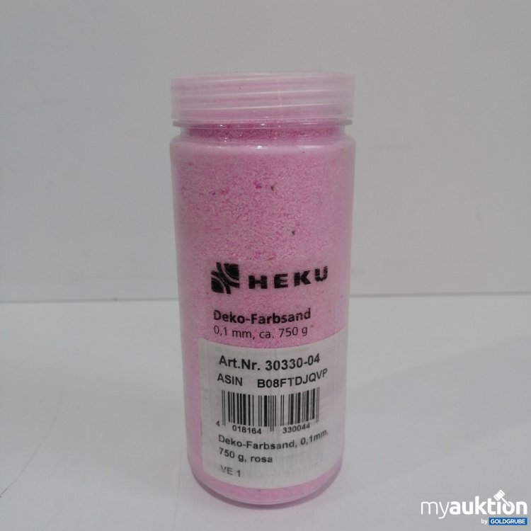 Artikel Nr. 834933: Heku Deko Farbsand 30330-04, rosa