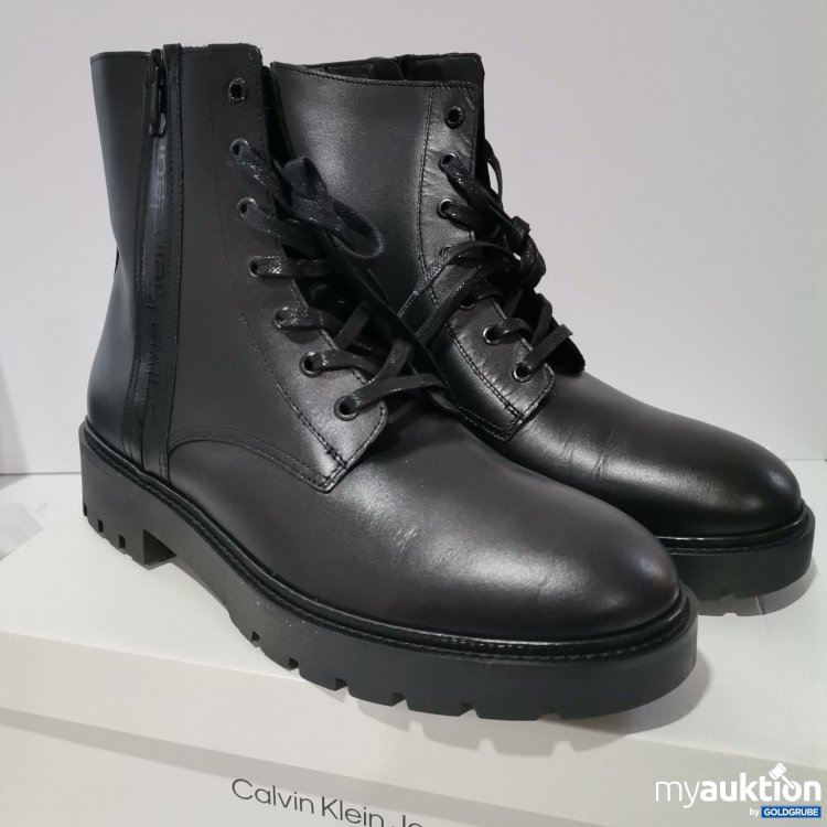 Artikel Nr. 868933 Artikel Nr. 868933: Calvin Klein combat mid lace up boot w zip