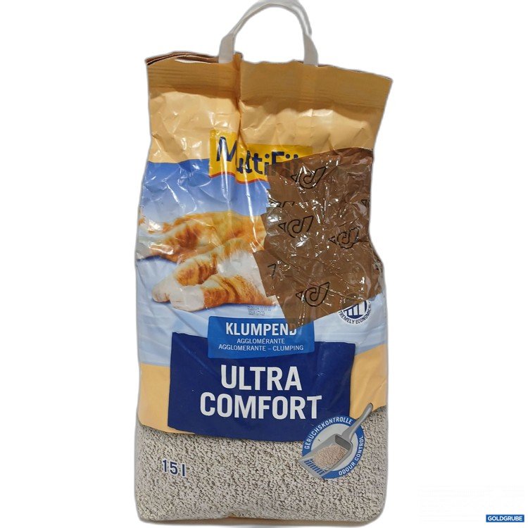 Artikel Nr. 889933: MultiFit Klumpend Ultra Komfort Katzenstreu 15l 