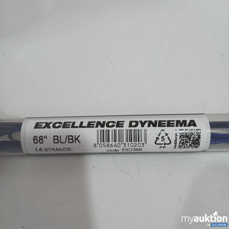 Artikel Nr. 899933: Exe Excellence Dynema 68" BL/BK 14Strands 