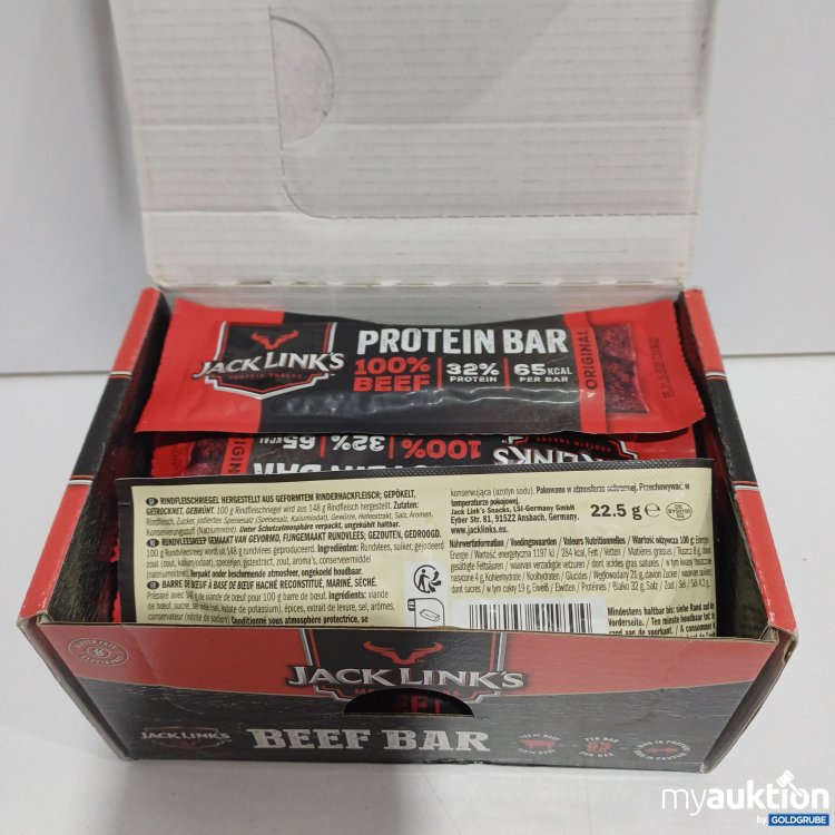 Artikel Nr. 916933: Jack Link's Protein Bar 100%Beef, 14Stk.