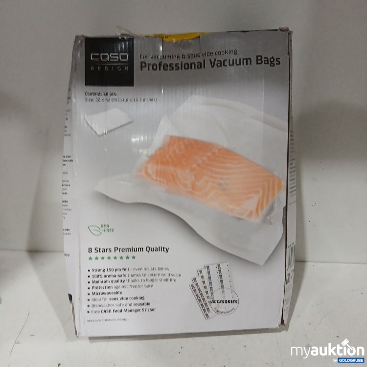 Artikel Nr. 989933: Caso Professional Vacuum Bags 50stk 