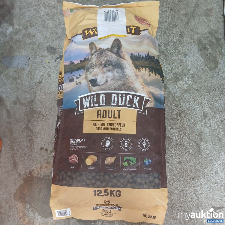 Artikel Nr. 990933: Wolfsblut Wild Duck Adult Ente mit Kartoffeln 12,5kg 