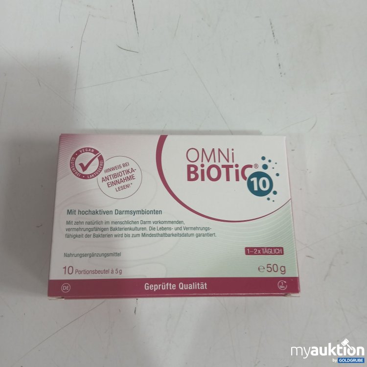 Artikel Nr. 992933 Artikel Nr. 992933: Omni Biotic 10 10x5g