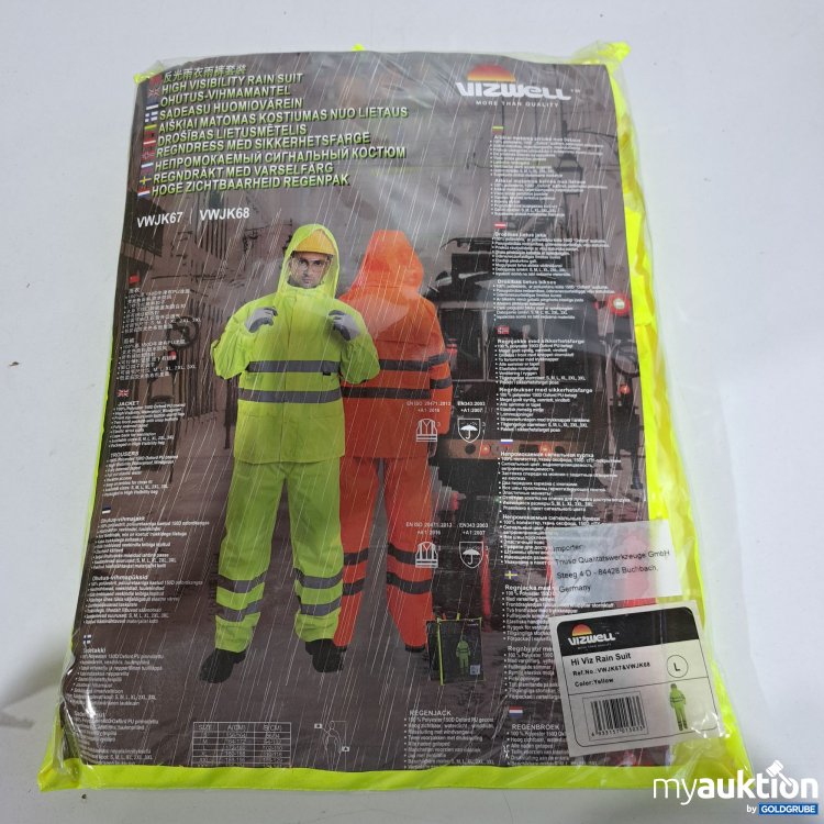 Artikel Nr. 435934 Artikel Nr. 435934: Vizwell Regenanzug