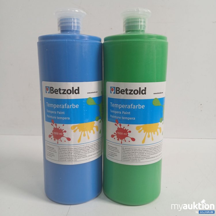 Artikel Nr. 444934: Betzold Temperafarbe blau + grün 1000ml
