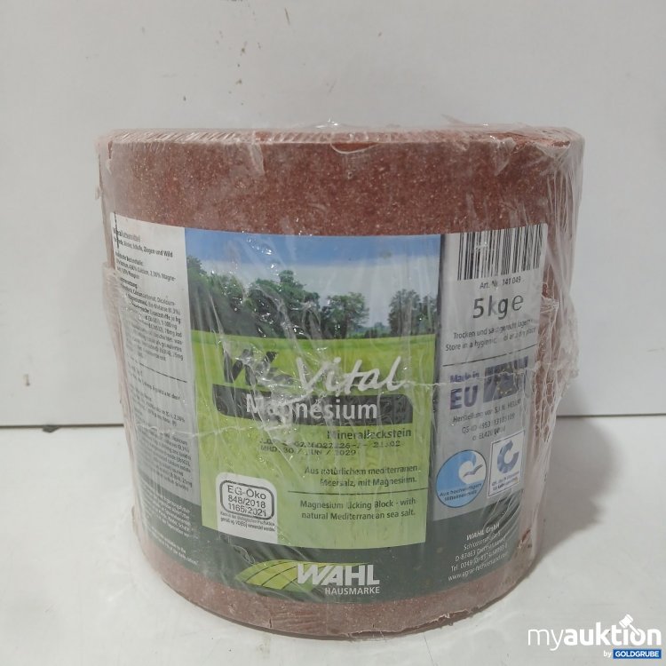 Artikel Nr. 471934 Artikel Nr. 471934: WioVital Mineralleckstein Magnesium 5 kg
