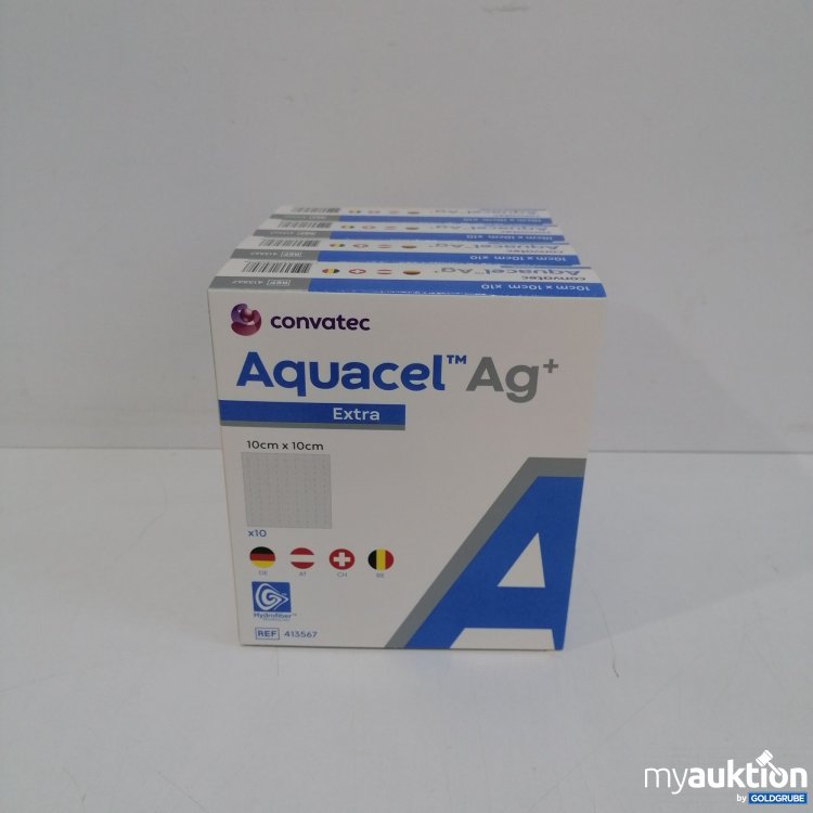 Artikel Nr. 859934 Artikel Nr. 859934: ConvaTec Aquacel Ag+ Extra, 10x10cm