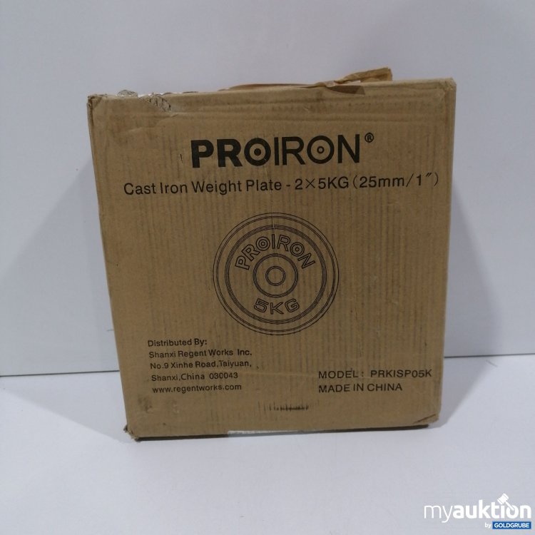 Artikel Nr. 881934 Artikel Nr. 881934: Proiron Fitnessgewichte 2x5kg Model:PRKISP05K