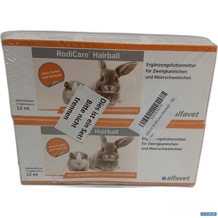 Artikel Nr. 891934: RodiCare Hairball Ergänzungsfuttermittel 2×3 Injektoren a12ml